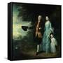 Mr. and Mrs. George Byam and Their Eldest Daughter, Selina, circa 1764-Thomas Gainsborough-Framed Stretched Canvas