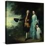 Mr. and Mrs. George Byam and Their Eldest Daughter, Selina, circa 1764-Thomas Gainsborough-Stretched Canvas