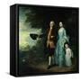 Mr. and Mrs. George Byam and Their Eldest Daughter, Selina, circa 1764-Thomas Gainsborough-Framed Stretched Canvas
