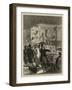 Mr and Mrs Gladstone Witnessing the Carnival Procession at Nice from the Balcony of the Prefecture-null-Framed Giclee Print