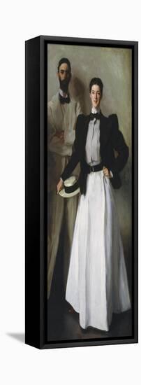 Mr. and Mrs. I. N. Phelps Stokes, 1897-John Singer Sargent-Framed Stretched Canvas