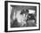 Mr. and Mrs. Thomas Beagan Jr. Kissing in Back of Car after their Wedding Ceremony-Ed Clark-Framed Photographic Print