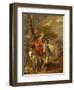 Mr. and Mrs. Thomas Coltman About to Set out on a Ride, Full Length-Joseph Wright of Derby-Framed Giclee Print
