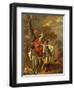 Mr. and Mrs. Thomas Coltman About to Set out on a Ride, Full Length-Joseph Wright of Derby-Framed Giclee Print