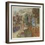 Mr and Mrs Vinegar-Arthur Rackham-Framed Art Print