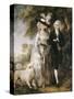 Mr and Mrs William Hallett ('The Morning Walk')-Thomas Gainsborough-Stretched Canvas