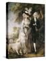 Mr and Mrs William Hallett ('The Morning Walk')-Thomas Gainsborough-Stretched Canvas