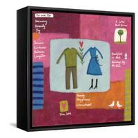 Mr and Mrs-Sophie Harding-Framed Stretched Canvas