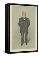 Mr Andrew Carnegie-Sir Leslie Ward-Framed Stretched Canvas