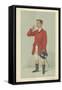 Mr Arthur James-Sir Leslie Ward-Framed Stretched Canvas