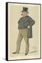 Mr Arthur Loftus Tottenham, Lofty, 15 April 1882, Vanity Fair Cartoon-Sir Leslie Ward-Framed Stretched Canvas