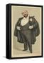 Mr Augustus Henry Glossop Harris-Sir Leslie Ward-Framed Stretched Canvas