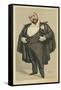 Mr Augustus Henry Glossop Harris-Sir Leslie Ward-Framed Stretched Canvas