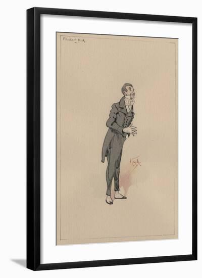 Mr B. A. Feeder, c.1920s-Joseph Clayton Clarke-Framed Giclee Print