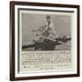 Mr B H Howell, Winner of the Wingfield Sculls-null-Framed Giclee Print