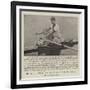 Mr B H Howell, Winner of the Wingfield Sculls-null-Framed Giclee Print