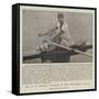 Mr B H Howell, Winner of the Wingfield Sculls-null-Framed Stretched Canvas