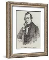 Mr B Webster-Charles Baugniet-Framed Giclee Print