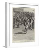 Mr Balfour, as Captain of the Royal and Ancient Golf Club, at St Andrews-null-Framed Giclee Print