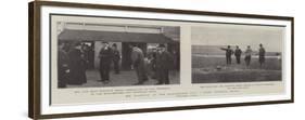 Mr Balfour at the Manchester City V Stoke Football Match-null-Framed Giclee Print