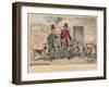 'Mr. Barege & The Draft', 1854-John Leech-Framed Giclee Print