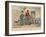 'Mr. Barege & The Draft', 1854-John Leech-Framed Giclee Print