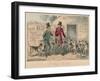 'Mr. Barege & The Draft', 1854-John Leech-Framed Giclee Print