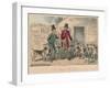 'Mr. Barege & The Draft', 1854-John Leech-Framed Giclee Print