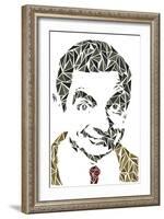 Mr. Bean-Cristian Mielu-Framed Art Print