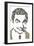 Mr. Bean-Cristian Mielu-Framed Art Print