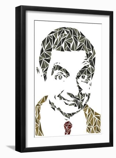 Mr. Bean-Cristian Mielu-Framed Art Print