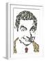 Mr. Bean-Cristian Mielu-Framed Art Print