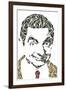 Mr. Bean-Cristian Mielu-Framed Art Print