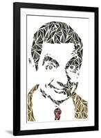 Mr. Bean-Cristian Mielu-Framed Art Print