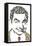 Mr. Bean-Cristian Mielu-Framed Stretched Canvas