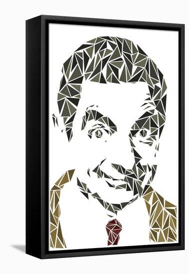 Mr. Bean-Cristian Mielu-Framed Stretched Canvas