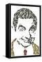 Mr. Bean-Cristian Mielu-Framed Stretched Canvas
