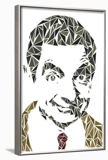 Mr. Bean-Cristian Mielu-Framed Art Print