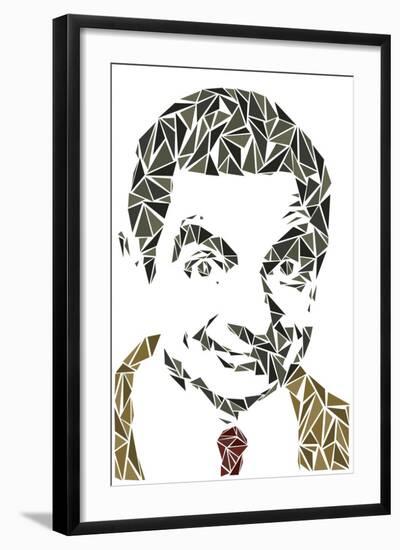 Mr. Bean-Cristian Mielu-Framed Art Print