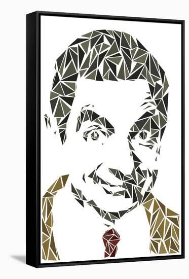 Mr. Bean-Cristian Mielu-Framed Stretched Canvas