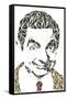 Mr. Bean-Cristian Mielu-Framed Stretched Canvas