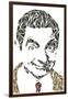 Mr. Bean-Cristian Mielu-Framed Art Print