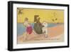 (Mr Bear) "Oh! its Not Fair You'Re Too Quick"-null-Framed Giclee Print