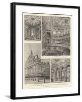 Mr Beerbohm Tree's Theatre in the Haymarket Opened on Wednesday-Henry William Brewer-Framed Giclee Print