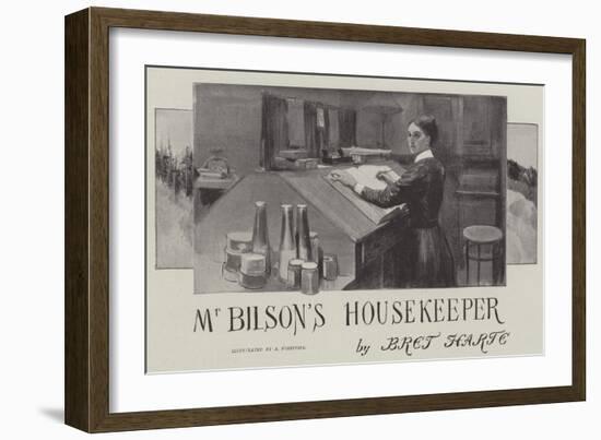 Mr Bilson's Housekeeper-Amedee Forestier-Framed Giclee Print