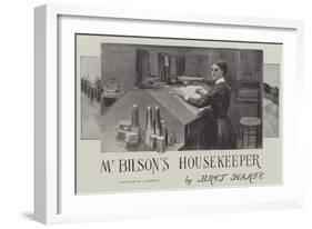 Mr Bilson's Housekeeper-Amedee Forestier-Framed Giclee Print