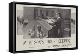 Mr Bilson's Housekeeper-Amedee Forestier-Framed Stretched Canvas