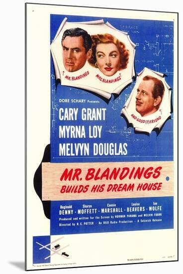 Mr. Blandings Builds His Dream House, 1948-null-Mounted Art Print