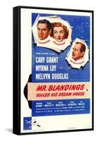 Mr. Blandings Builds His Dream House, 1948-null-Framed Stretched Canvas