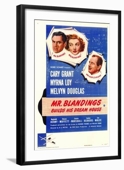 Mr. Blandings Builds His Dream House, 1948-null-Framed Art Print